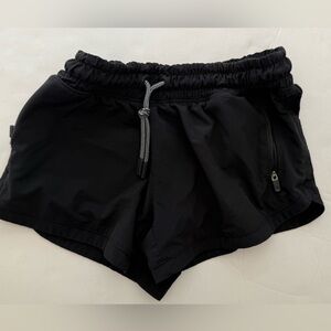 Athleta Girl’s  Black  Shorts size 8-10 M